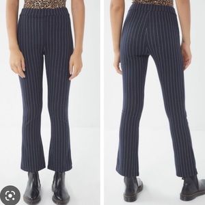 Urban Outfitters Casey Kick Flare Pinstripe Pants